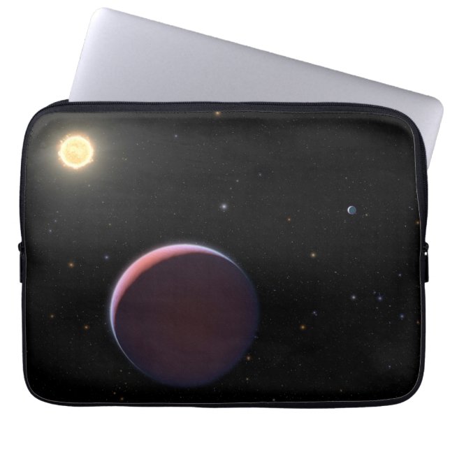 Der sonnenähnliche Star Kepler 51 & Drei Riesenpla Laptopschutzhülle (Vorderseite)