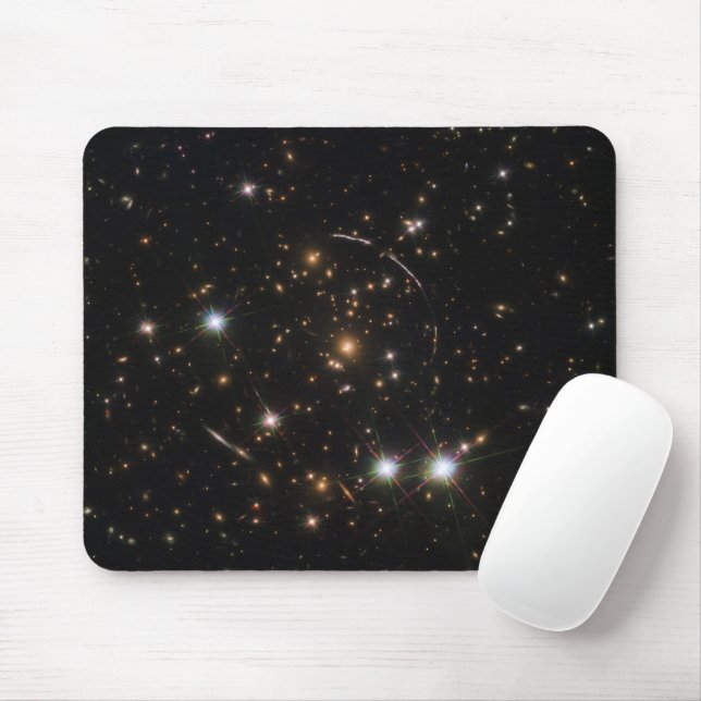 Der Sonnenaufgang in einem riesigen Galaxiehaufen Mousepad (Mit Mouse)
