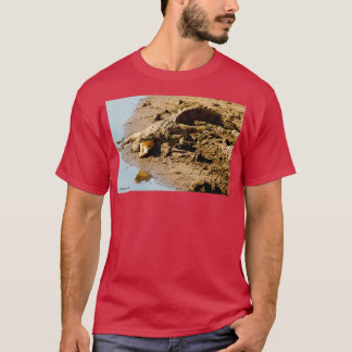 DER SONNENFANG DER NILE-KROKO-KREDITKÖRPER T-Shirt