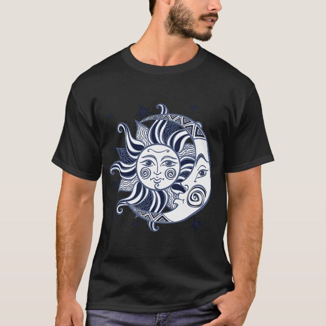 Der Sonnenmond der Berge T-Shirt (Vorderseite)