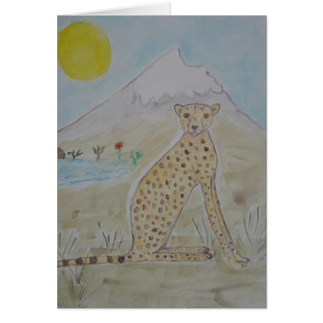der Sonnenschein-Gepard (Vorne)