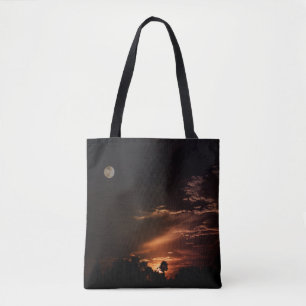 "Der Sonnenuntergang des Mondes" Tasche
