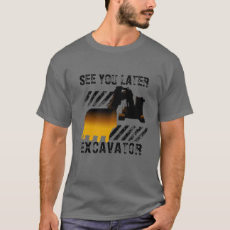 Der sonnige Ausgrabungsraum sieht Sie später. T-Shirt