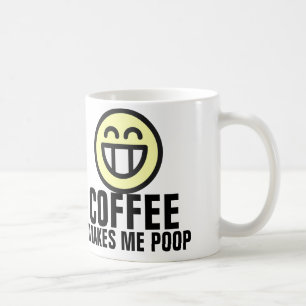 Der sonnige Geburtstagskaffee Kacke mir Tasse
