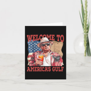 Der sonnige Golf von USA Trump im Golf von Amerika Karte