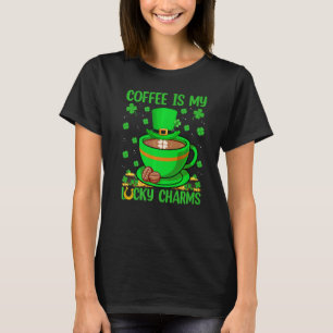 Der sonnige Kaffee ist mein Glücksbringer Kaffee S T-Shirt