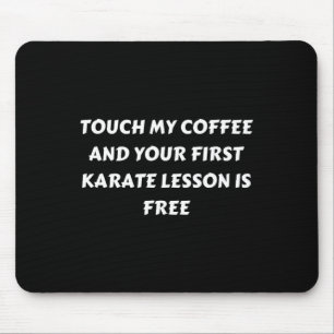 Der sonnige Kaffee. Touch mein Kaffee Mousepad
