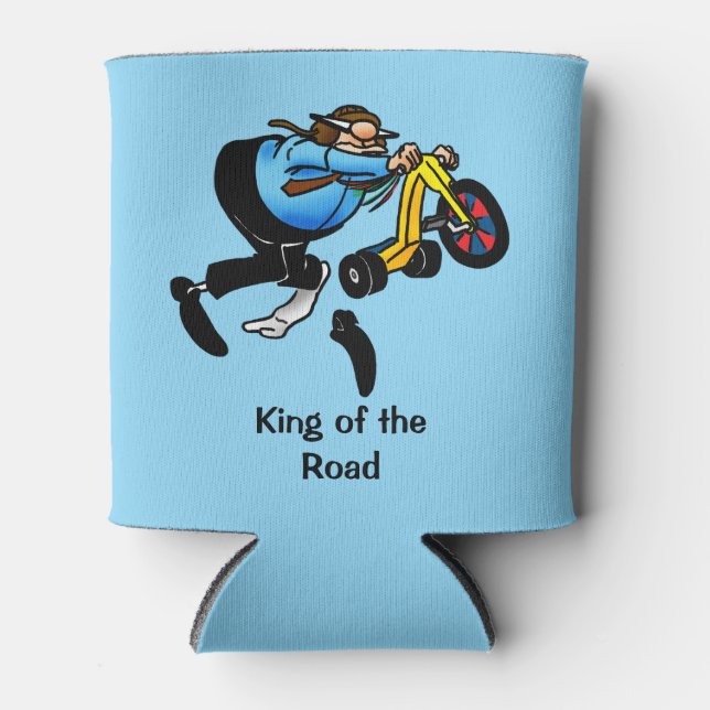 Der sonnige König der Straße kann kühler werden Dosenkühler (Vorderseite)
