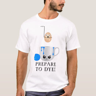 Der sonnige Ostern bereitet sich auf die Färbung v T-Shirt