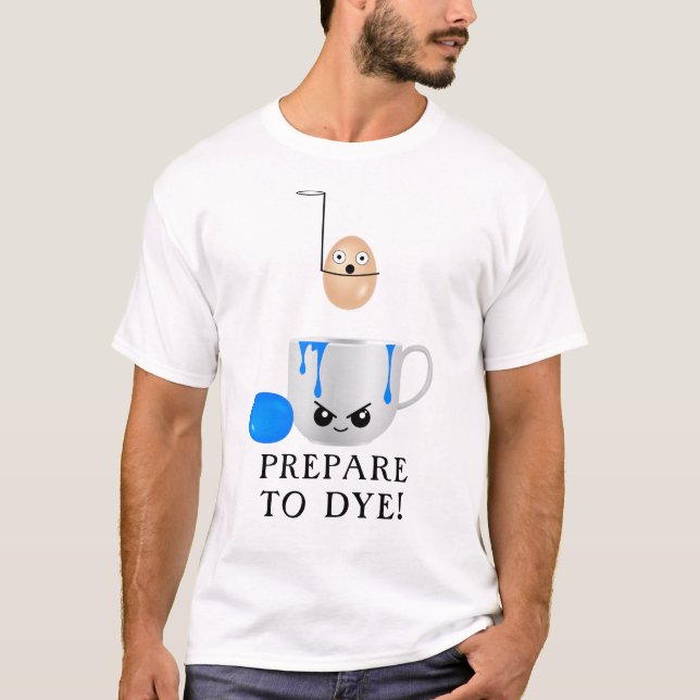 Der sonnige Ostern bereitet sich auf die Färbung v T-Shirt (Vorderseite)