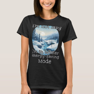 Der sonnige rett für die Wintersaison und die Wint T-Shirt