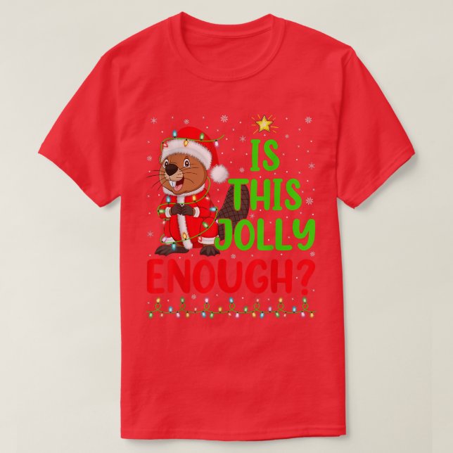 Der sonnige Weihnachtsbaum ist dieser fröhlich gen T-Shirt (Design vorne)