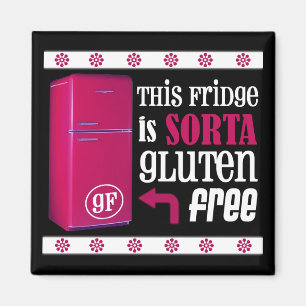 Der Sorta Gluten-Freie Kühlschrankmagnet