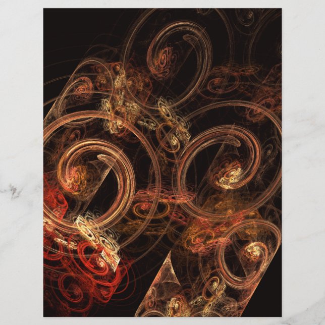 Der Sound Abstrakt Art Flyer (Vorne)