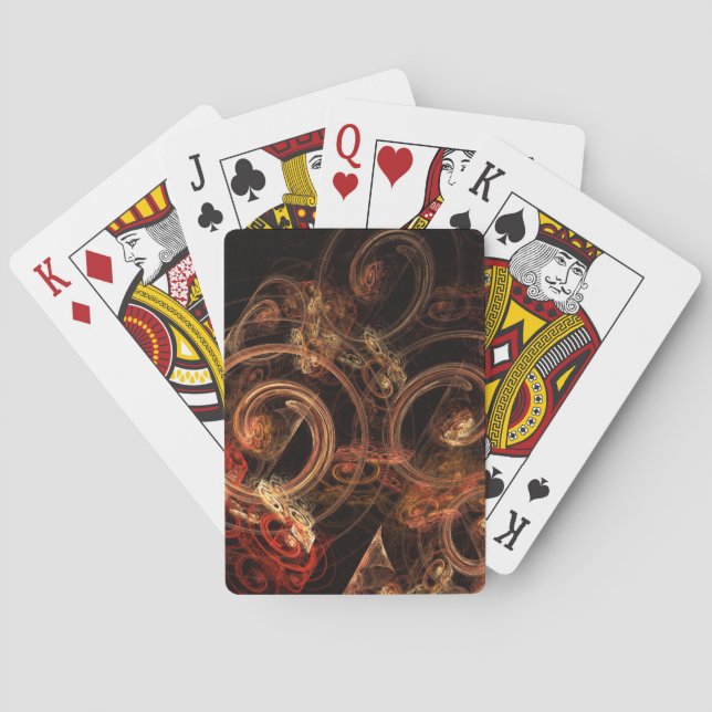 Der Sound der Abstrakten Musikkunst Spielkarten (Rückseite)