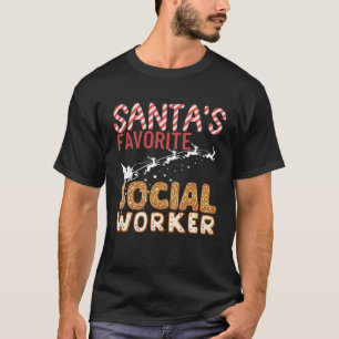 Der Sozialarbeiter der Santa Lieblingsschule T-Shirt