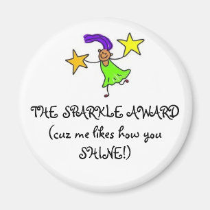 Der SPARKLE AWARD(cuz mir gefällt, wie y... Magnet