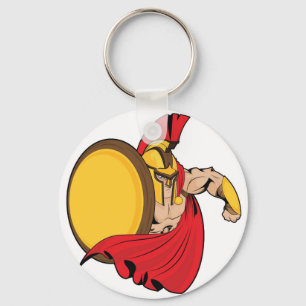 Der Spartan Schlüsselanhänger
