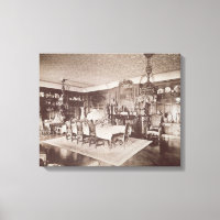 Der Speisesaal, Wickham Hall, Kent, 1897