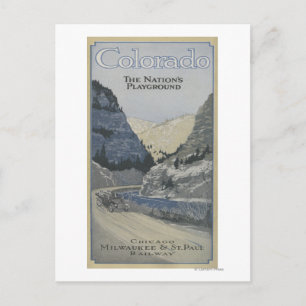 Der Spielplatz der Nation Postkarte