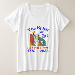 DER SPIRIT VON 26:250 JAHREN STARK GROßE GRÖßE T-Shirt