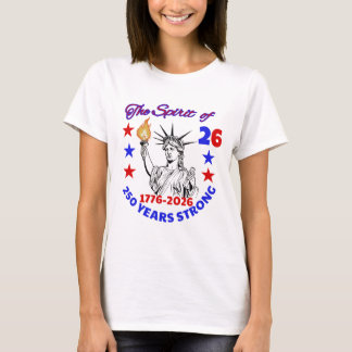 DER SPIRIT VON 26:250 JAHREN STARK T-Shirt