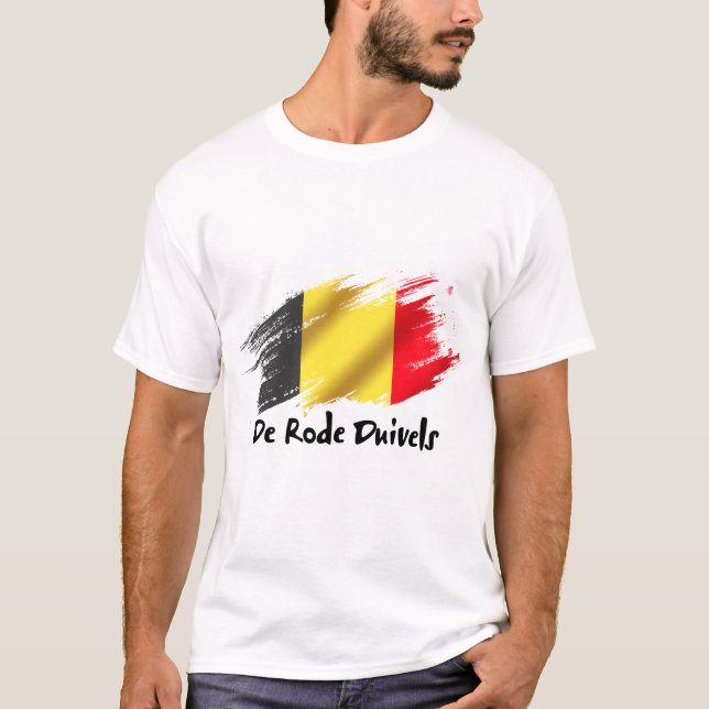 der Spitzname für die belgische Nationalmannschaft T-Shirt (Vorderseite)