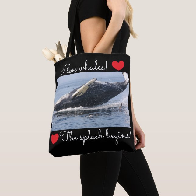 Der Splash fängt an! Tasche (Von Nahem)