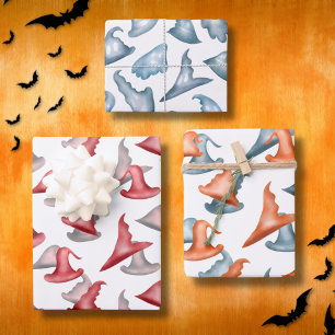 Der Spooky Boo Hexe hasst Halloween Geschenkpapier Set