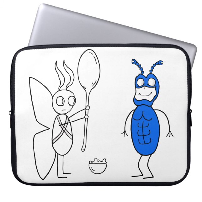 Der SPOOOOOONNN ist zu groß Laptopschutzhülle (Vorderseite)