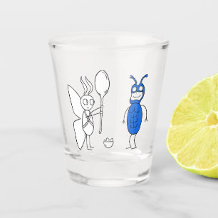 Der SPOOOOOONNN ist zu groß Schnapsglas
