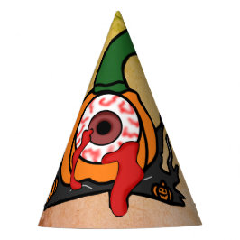 Der spöttische Blutschuss Kürbis Partyhütchen