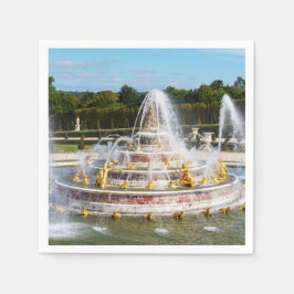 Der Springbrunnen von Latona im Garten von Versail Serviette