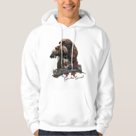 Der Sprocker Spanier, Gun Dog Art Hoodie