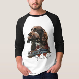 Der Sprocker Spanier, Gun Dog Art T-Shirt