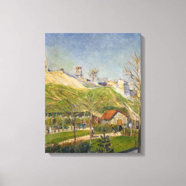 Der Square Saint-Pierre 1883-84 Leinwanddruck (Vorderseite)