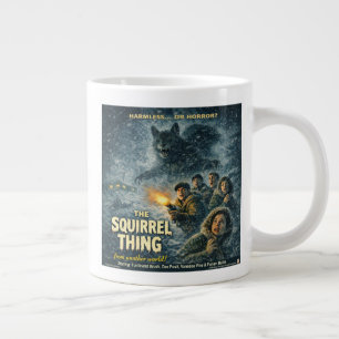 Der Squirrel-Thing-Film-Parodie Jumbo-Tasse
