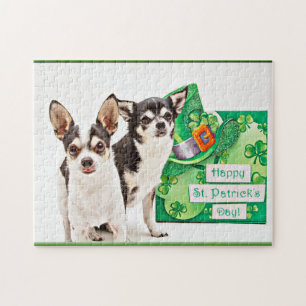 Der St. Patrick's Day Chihuahua