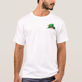 Der St. Patrick's Day Leprechaun in Pocket T-Shirt