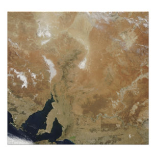 Der Staat Südaustraliens Fotodruck