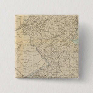 Der Staat von New Jersey, 1877 Button