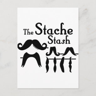 Der Stache Stash Postkarte