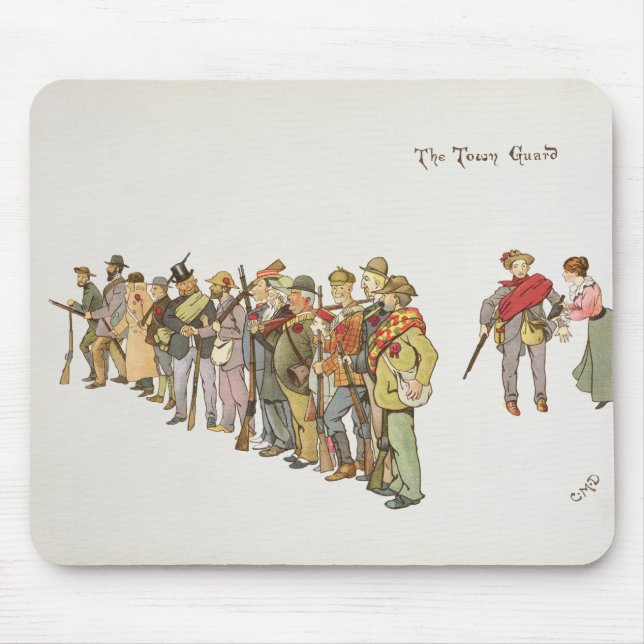 Der Stadtschutz vom Verbündeter von Ladysmith Mousepad (Vorne)