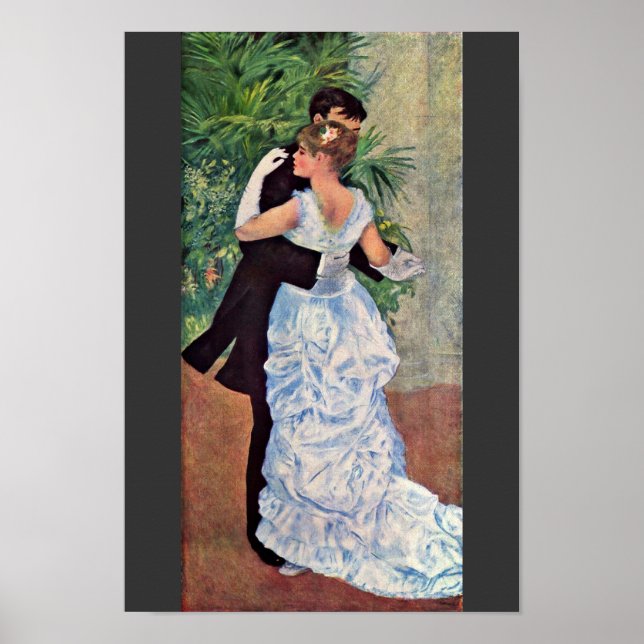 Der Stadttanz, Englisch, "Tanz in der Stadt" Poster (Vorne)