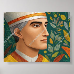 Der standhafte Zeuge Januarius Poster