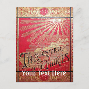 Der Star der Buchabdeckung von Fairies Postkarte