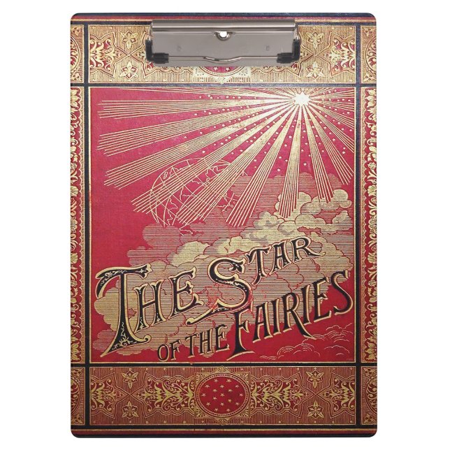 Der Star des Buches Fairies Klemmbrett (Vorderseite)