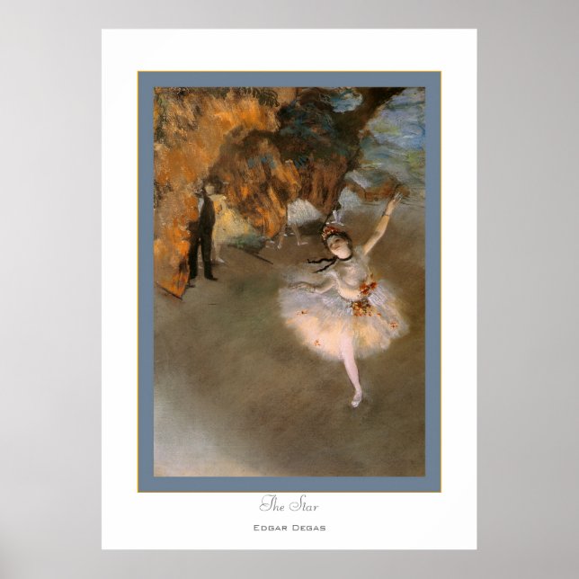 Der Star~ Edgar Degas Poster (Vorne)