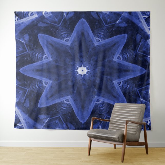 Der Star von Bleu..... Wandteppich (Beispiel (Horizontal))