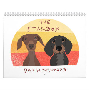 Der Starbox Dachshunds Kalender 2026